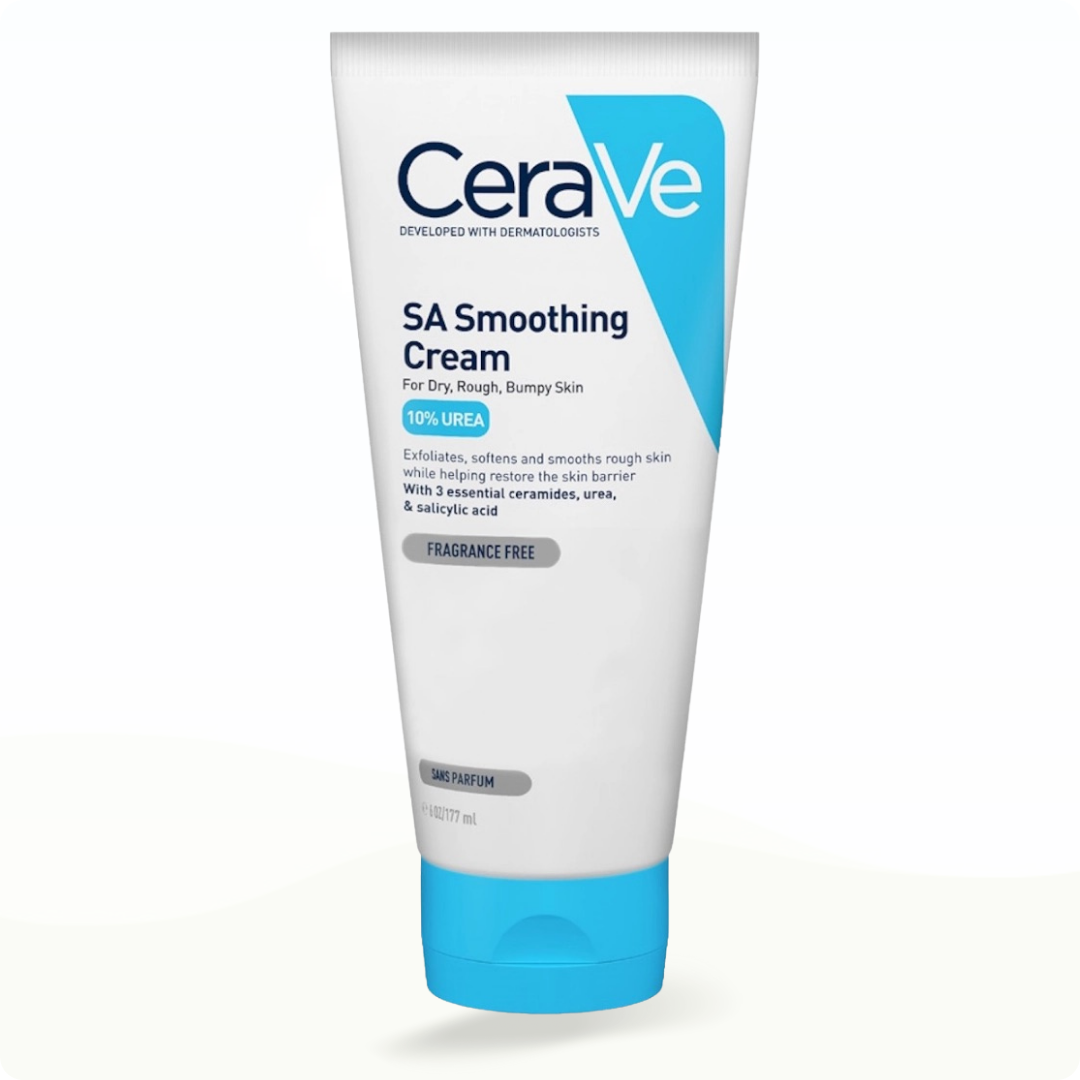 CeraVe Sa Smoothing Cream for Dry Rough Bumpy Skin 177 ml - Moisturizer for hydration