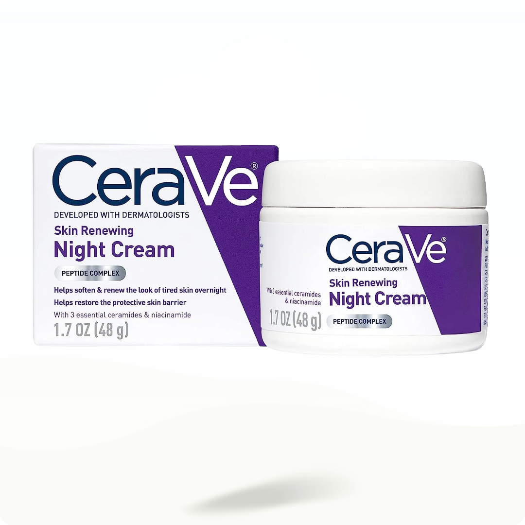 CeraVe Skin Renewing Night Cream - Moisturizer for anti-aging