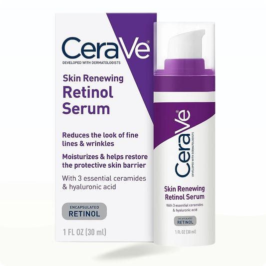 CeraVe Skin Renewing Retinol Serum 1.0 oz (30 mL) - Serum for dark spots
