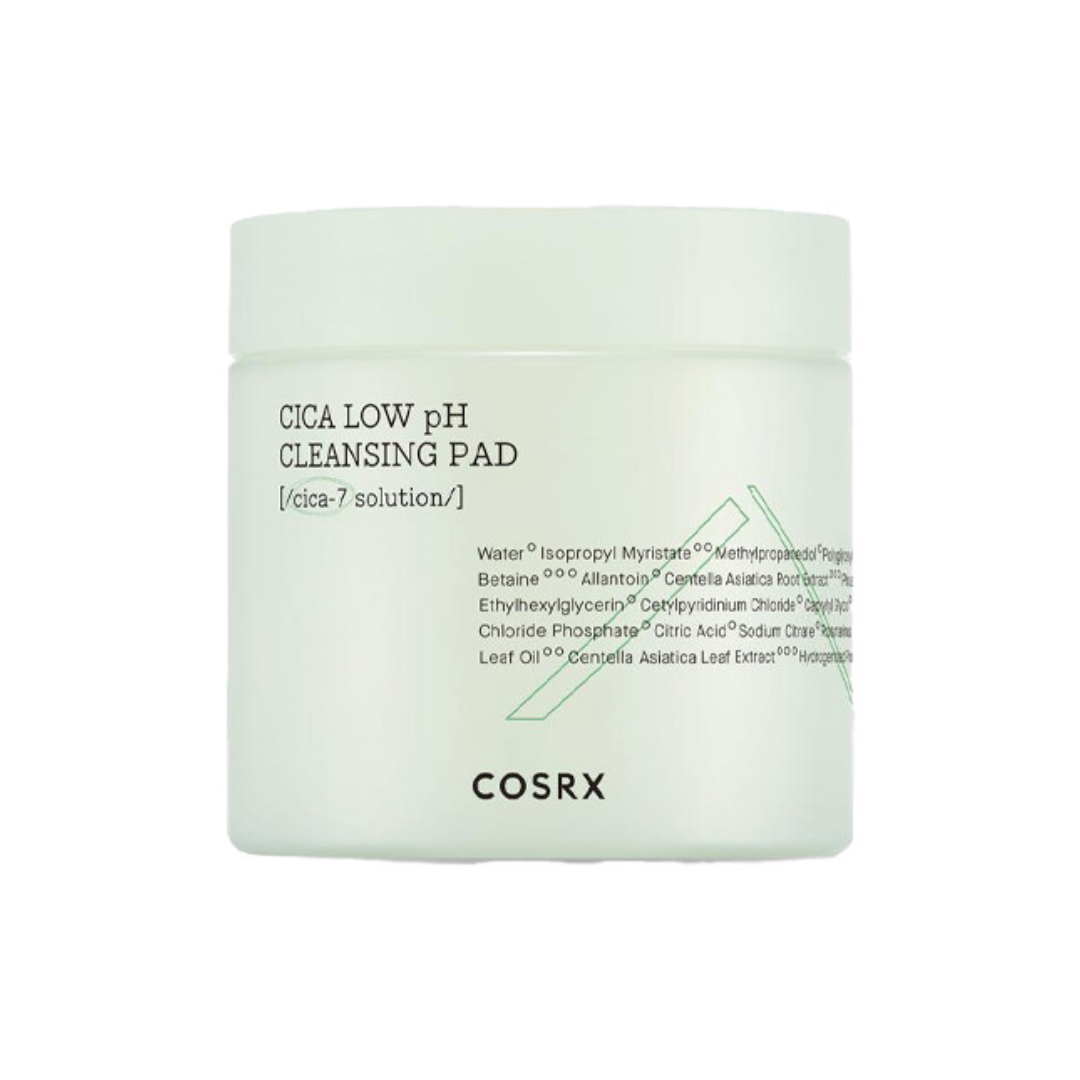 COSRX Pure Fit Cica Low pH Cleansing Pad 100 Pads - Cleanser for hydration