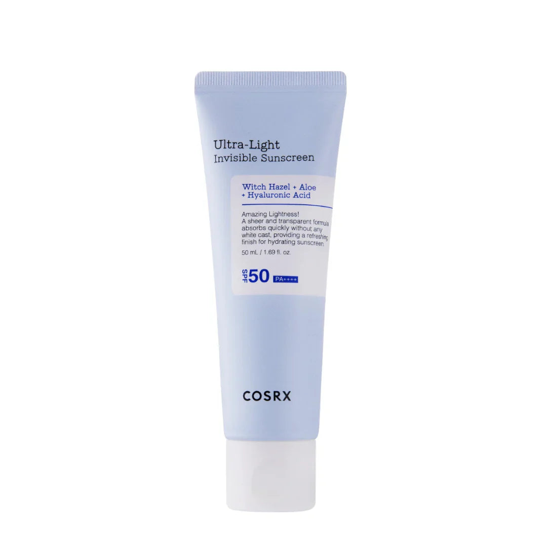 COSRX Ultra-Light Invisible Sunscreen SPF50 PA++++ 50ml - Sunscreen for dark spots