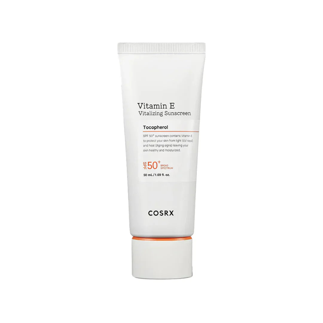 COSRX Vitamin E Vitalizing Sunscreen 50ml - Sunscreen for dark spots
