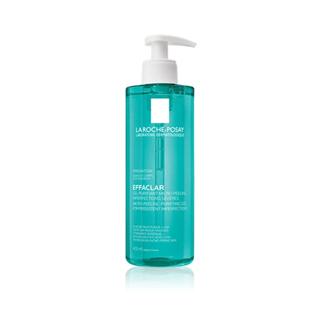 La Roche-Posay Effaclar Micro-peeling Purifying Gel - 400ml - Exfoliant for acne