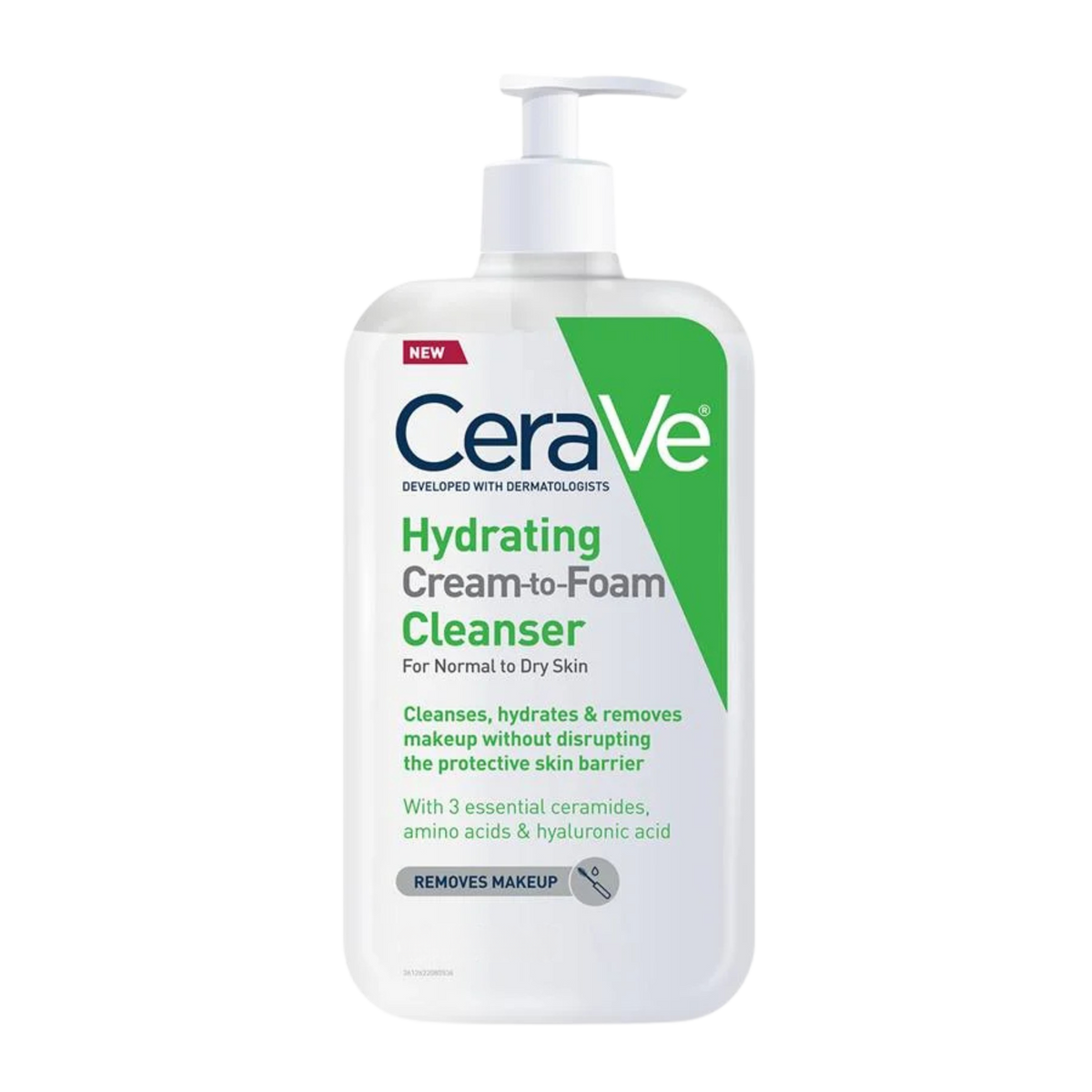 CeraVe Cream To Foam Cleanser For Normal To Dry Skin 237ml - Cleanser for hydration