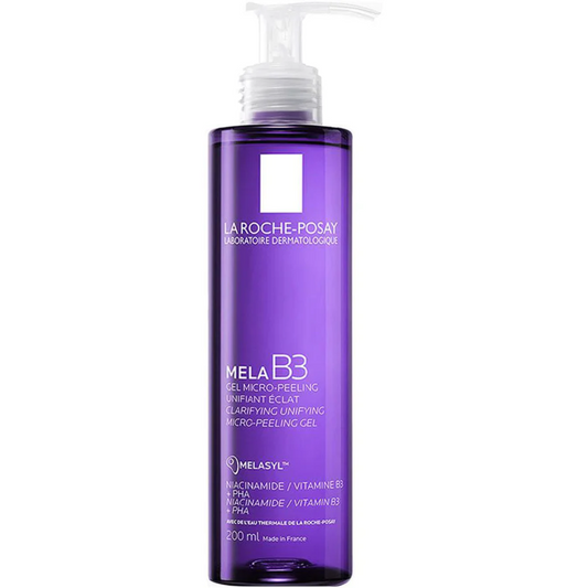 La Roche-Posay Mela B3 Unifying Radiance Micro-Peeling Gel - 200 ml - Exfoliant for dark spots