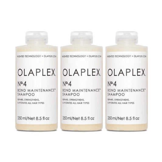 Olaplex Bond Maintenance Shampoo No.4 250ml 3 Pack Set - Shampoo for anti-aging