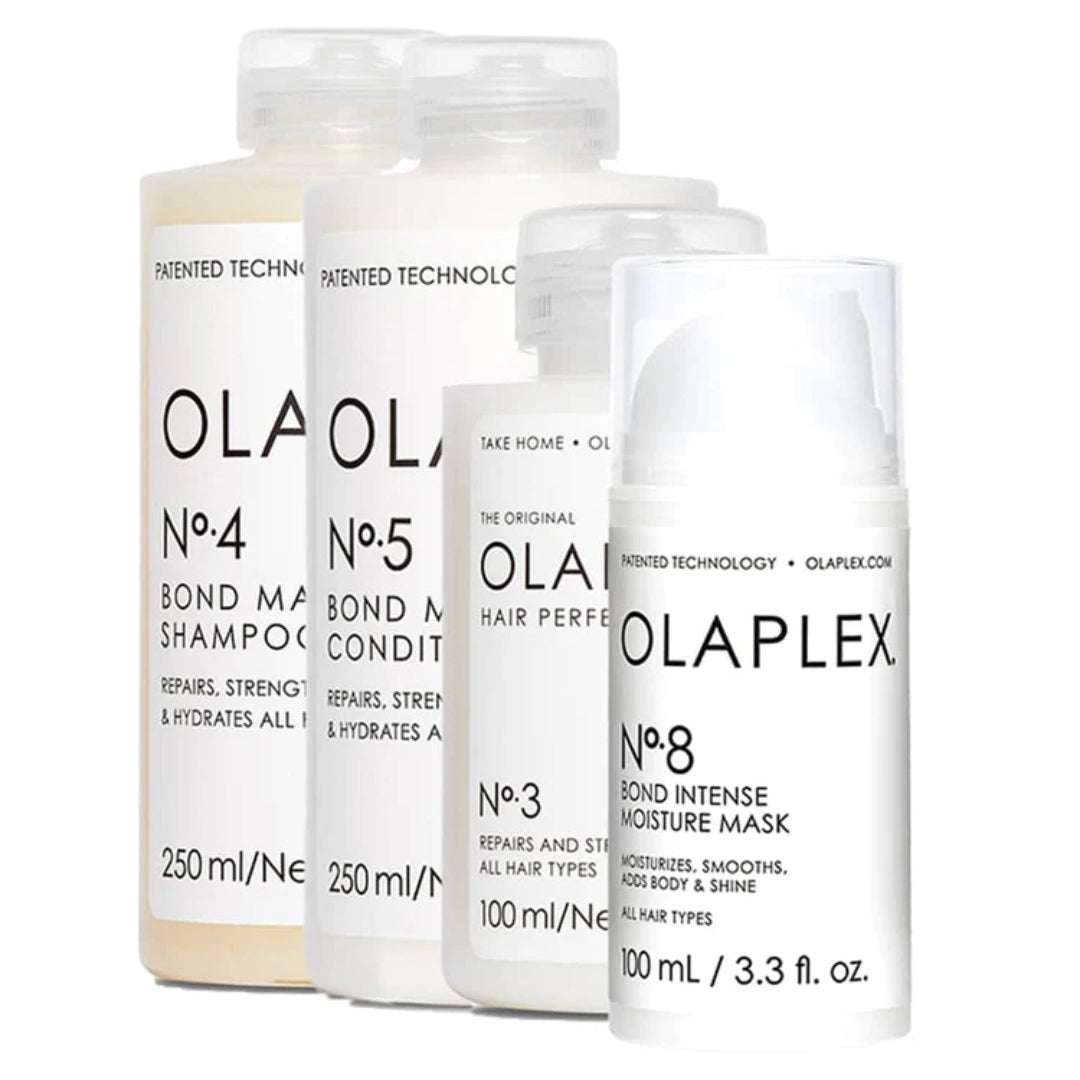 Olaplex Ritual Set (No.3, No.4, No.5, No.8) - Cleanser for anti-aging