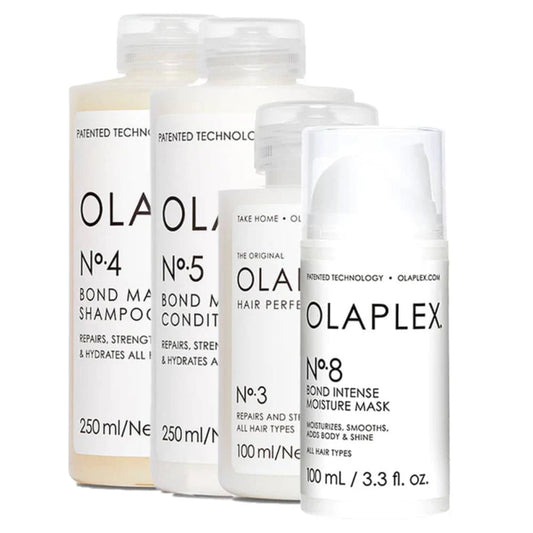 Olaplex Ritual Set (No.3, No.4, No.5, No.8) - Cleanser for anti-aging