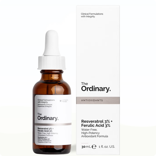 The Ordinary Resveratrol 3% + Ferulic Acid 3% 30ml - Sunscreen for dark spots