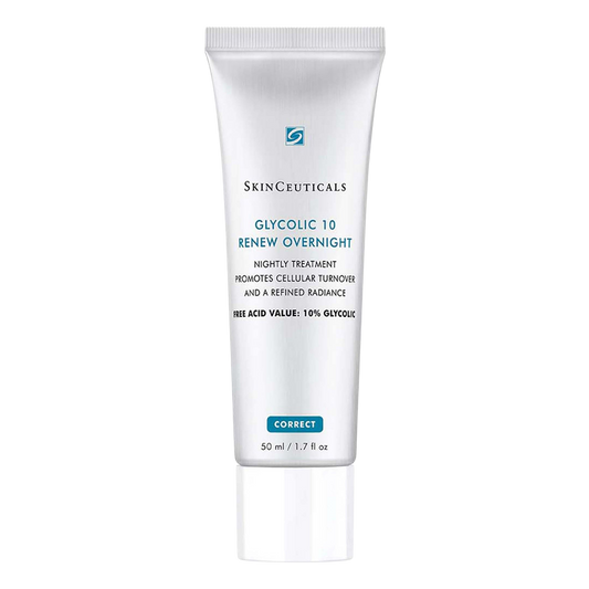 SkinCeuticals Glycolic 10 Renew Overnight Exfoliating Night Cream 50ml - Exfoliant for anti-aging