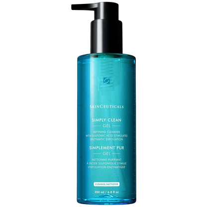 SkinCeuticals Simply Clean Pore-Refining Cleansing Gel 200ml - Cleanser for hydration