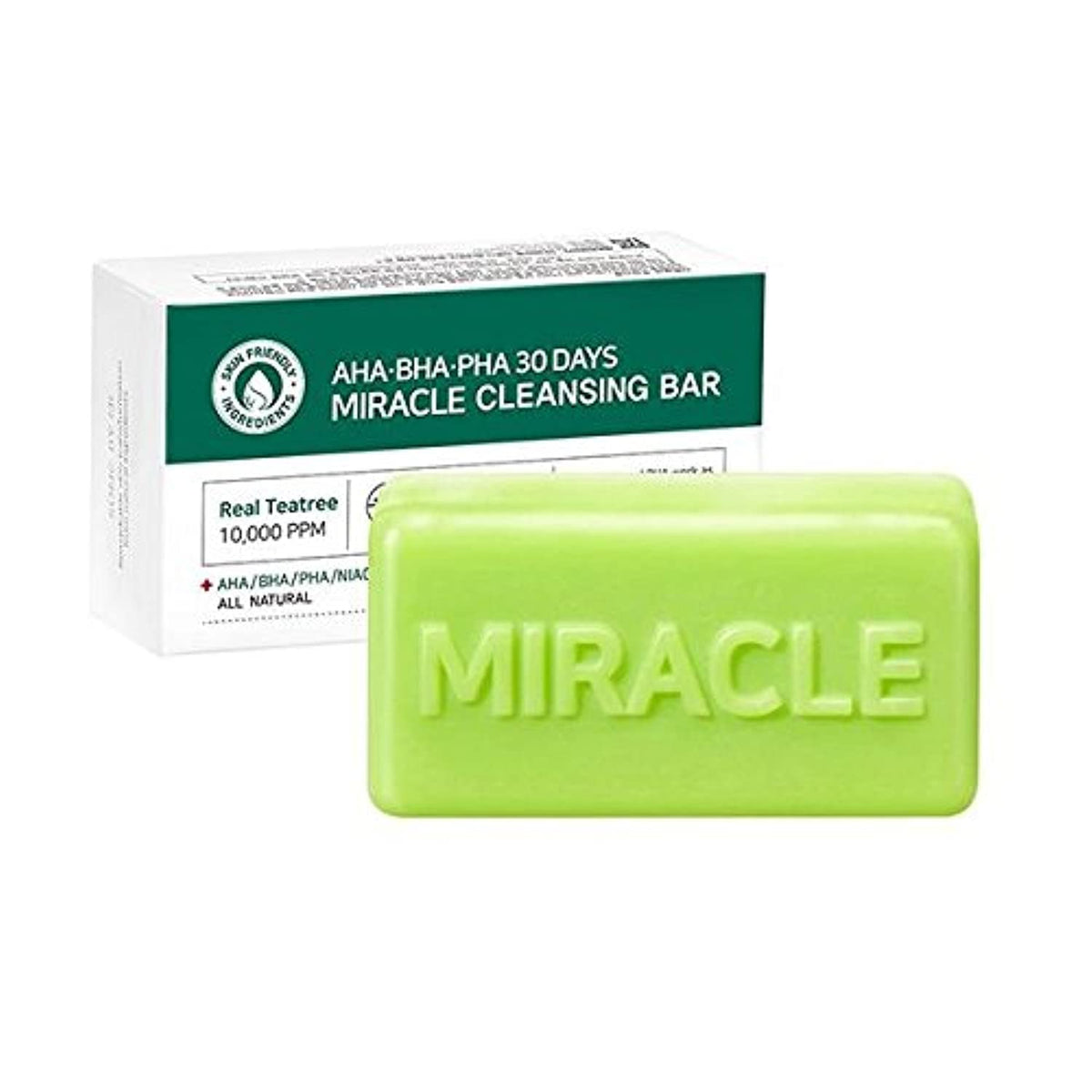 Some By Mi AHA BHA PHA 30 Days Miracle Cleansing Bar 106g - Cleanser for acne