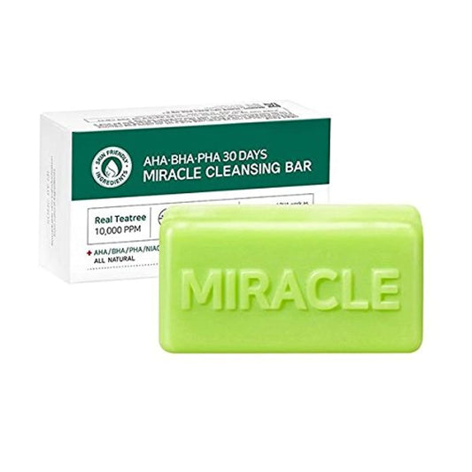 Some By Mi AHA BHA PHA 30 Days Miracle Cleansing Bar 106g - Cleanser for acne