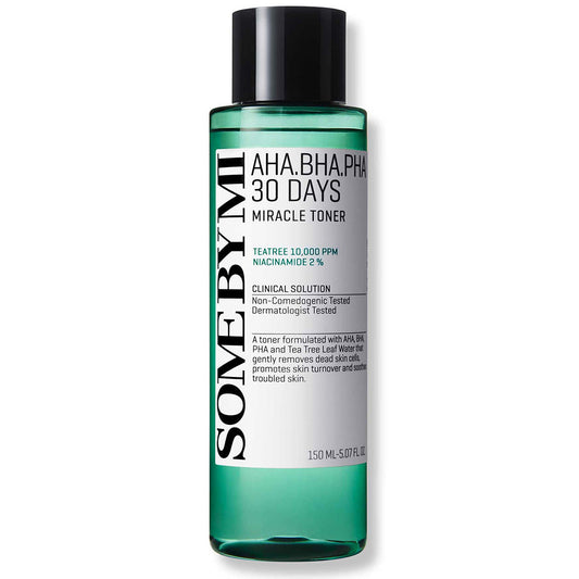 Some By Mi AHA BHA PHA 30 Days Miracle Toner 150ml - Toner for acne