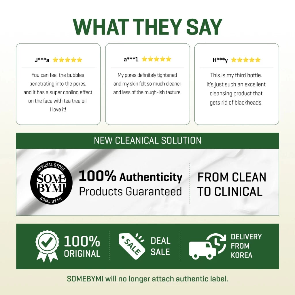 Some By Mi Bye Bye Blackhead Green Tea Tox Bubble Mask Facial Cleanser - Cleanser for hydration - view 9