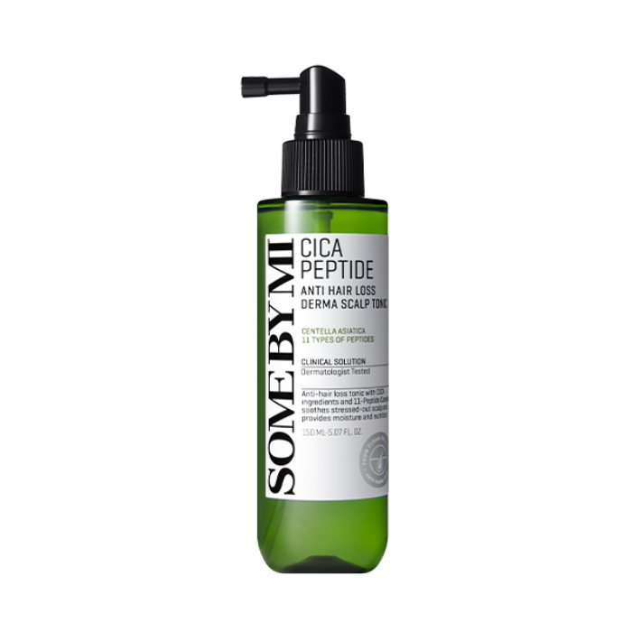 Some By Mi CICA PEPTIDE ANTI HAIR LOSS DERMA SCALP TONIC 150ml - Face Oil for hydration