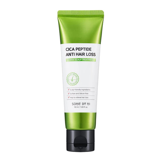 Some By Mi CICA PEPTIDE ANTI HAIR LOSS DERMA SCALP TREATMENT 50ml - Treatment for hydration