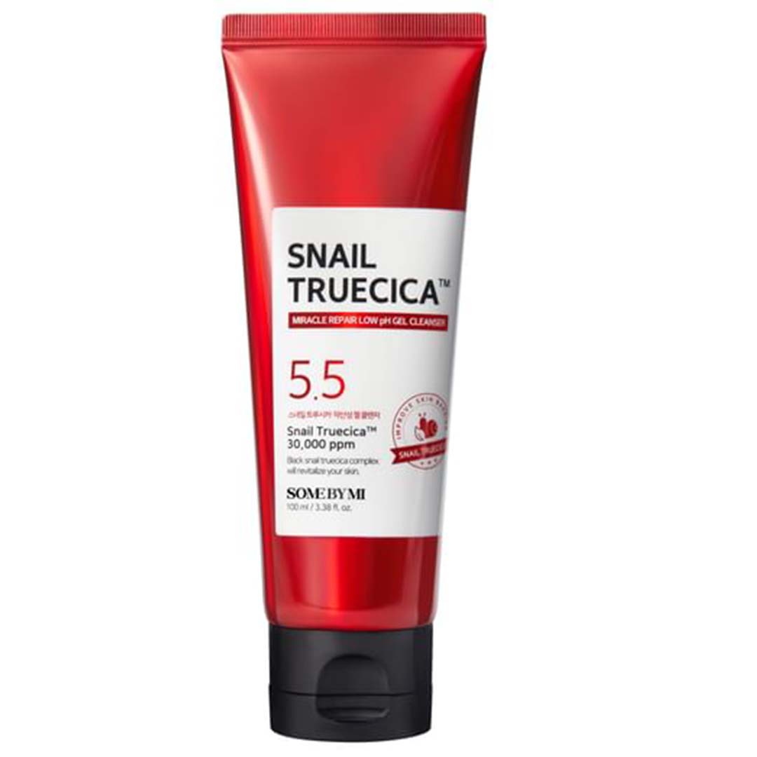 Some By Mi Snail Truecica Miracle Repair Low Ph Gel Cleanser 100ml - Cleanser for acne