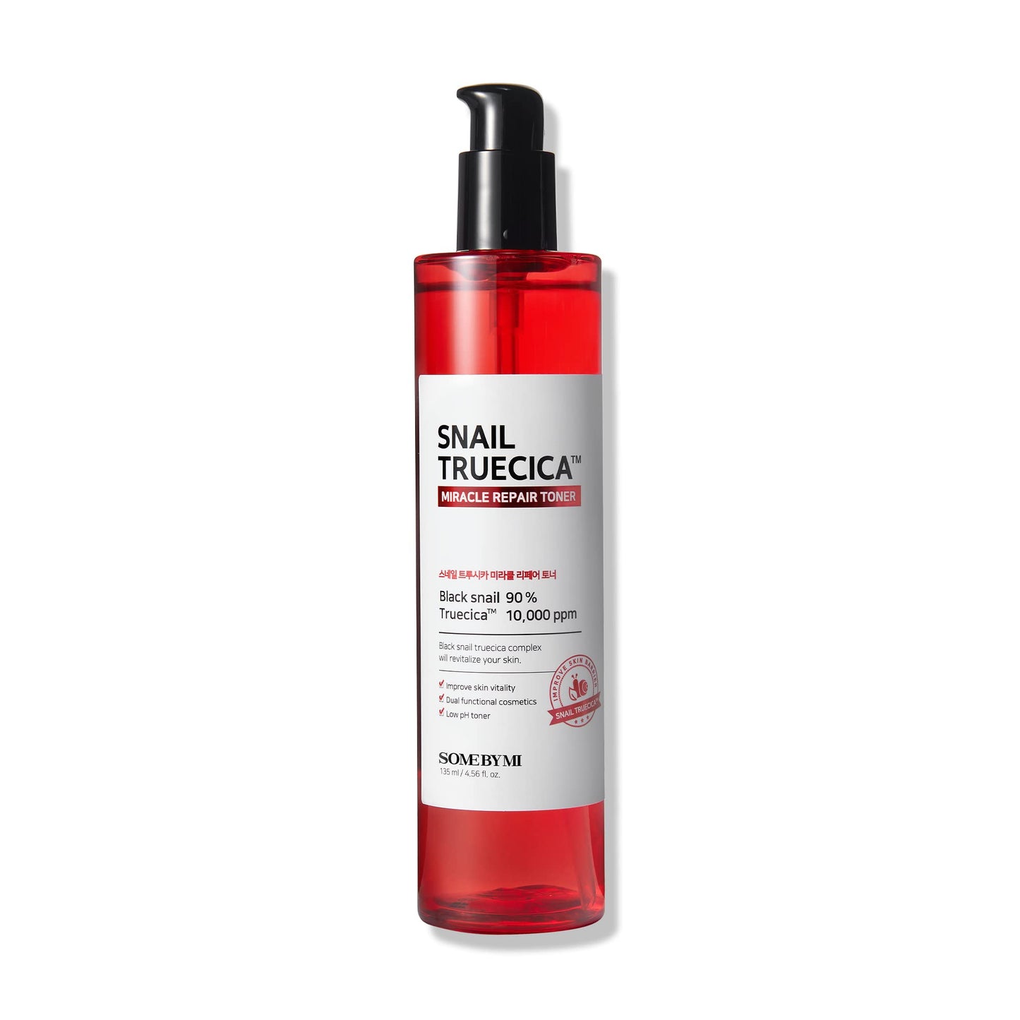 Some By Mi Snail Truecica Miracle Repair Toner 135ml - Toner for acne