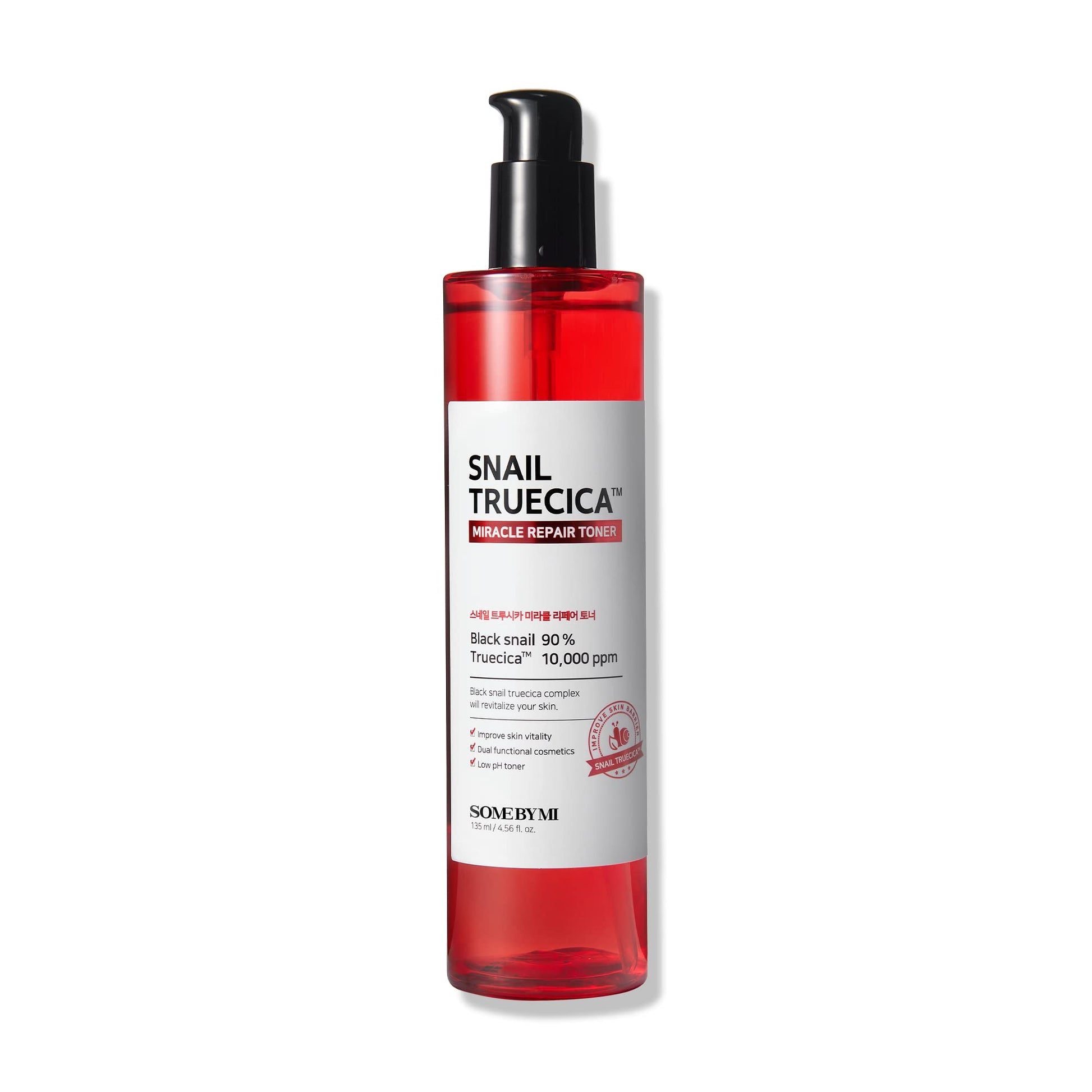 Some By Mi Snail Truecica Miracle Repair Toner 135ml - Toner for acne