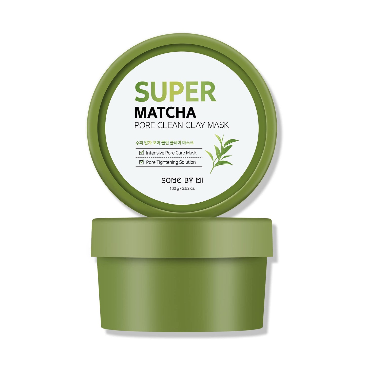 Some By Mi Super Matcha Pore Clean Clay Mask 100ml - Mask for acne