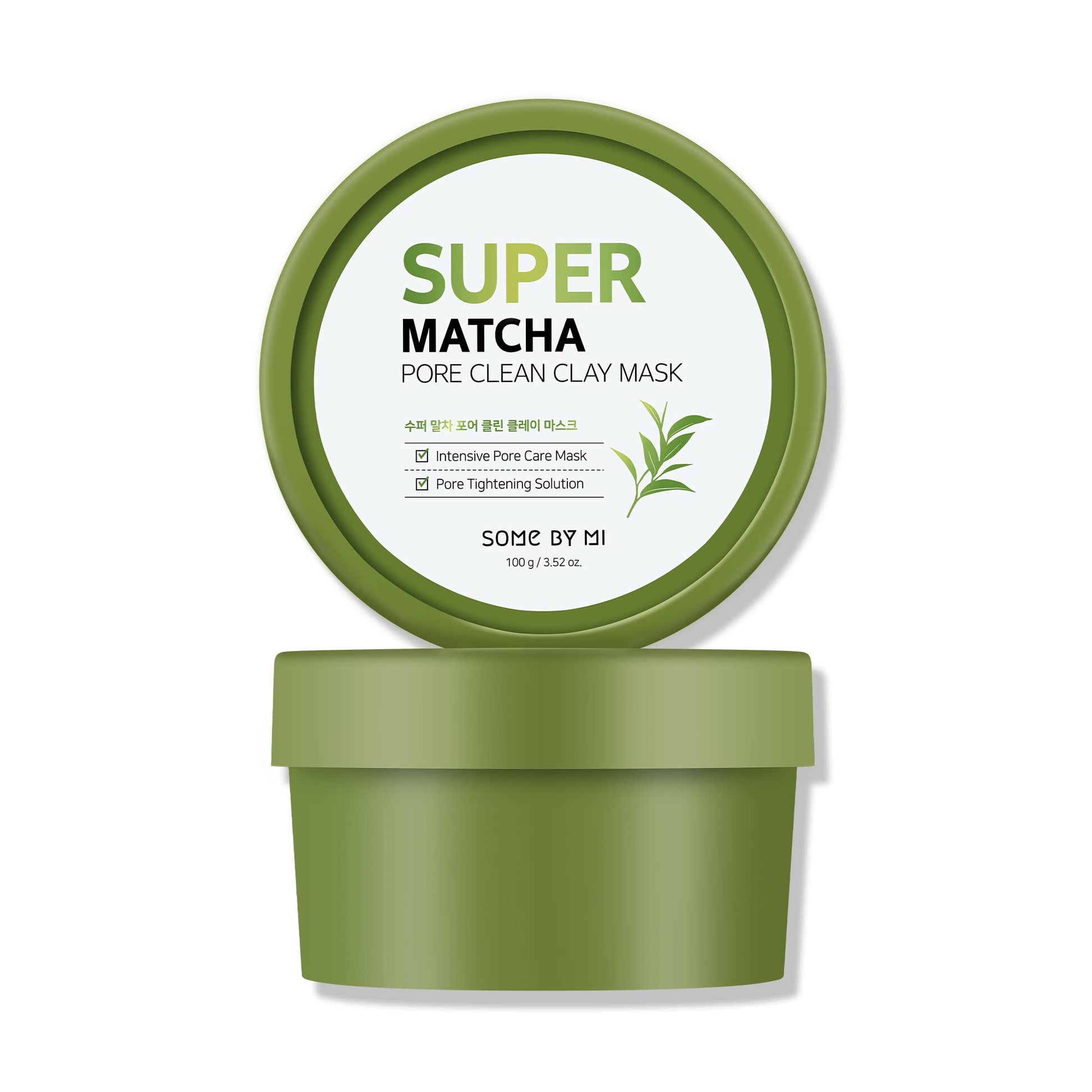 Some By Mi Super Matcha Pore Clean Clay Mask 100ml - Mask for acne
