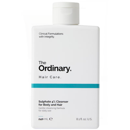 The Ordinary Sulphate 4% Cleanser for Body and Hair 240ml - Cleanser for hydration