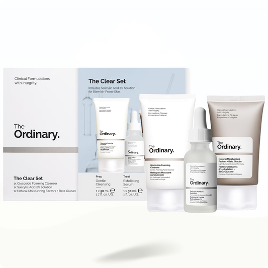 The Ordinary The Clear Set - Sunscreen for acne