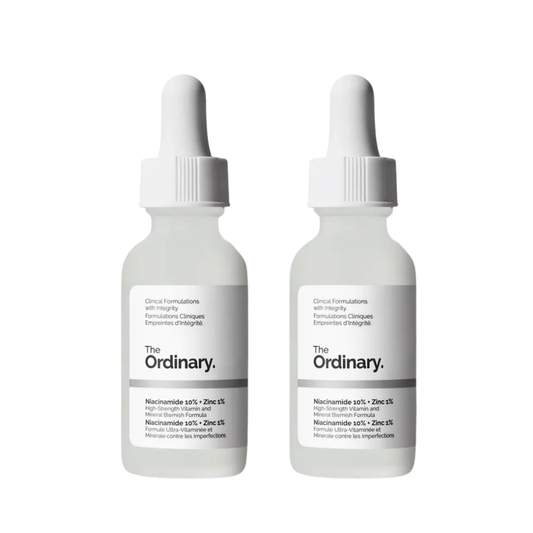 The Ordinary Niacinamide 10% + Zinc 1% Serum (2 Pack) - Serum for dark spots