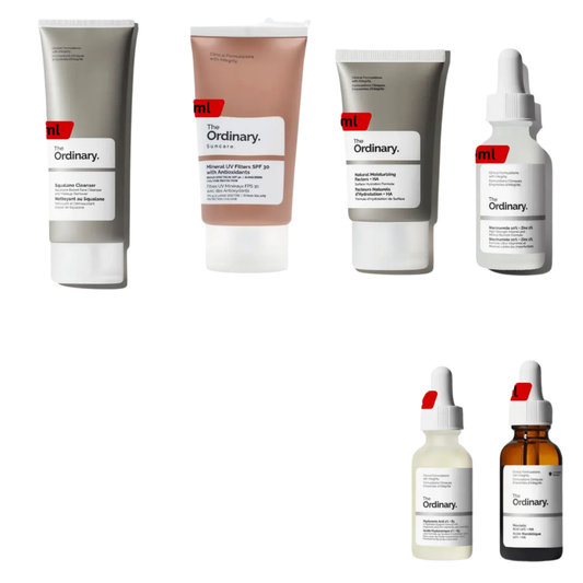 The Ordinary Set for Oily, Acne-Prone Skin - Sunscreen for acne