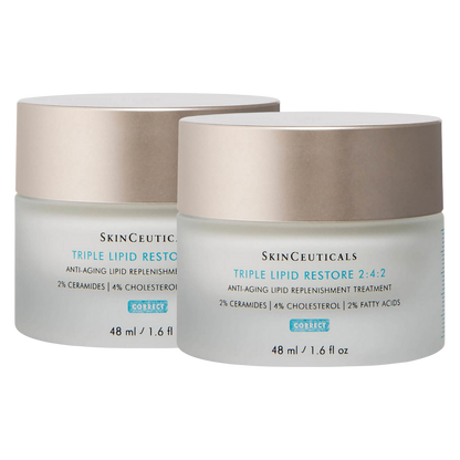 SkinCeuticals Triple Lipid Restore 2:4:2 (2-Pack Value Set) - Sunscreen for hydration