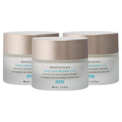 SkinCeuticals Triple Lipid Restore 2:4:2 (3-Pack Value Set) - Sunscreen for anti-aging